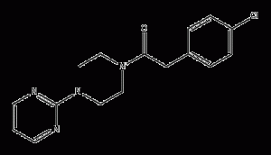 2-(4-氯苯基)-1-(4-(嘧啶-2-基)哌嗪-1-基)乙酮-凯途化工网