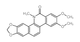 (1,3)Benzodioxolo(5,6-c)phenanthridin-13(12H)-one, 2,3-dimethoxy-12-methyl--凯途化工网