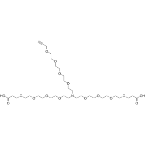 N-(Propargyl-PEG4)-N-bis(PEG4-acid)-凯途化工网