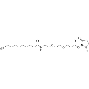 Propargyl-C8-amido-PEG2-NHS ester-凯途化工网