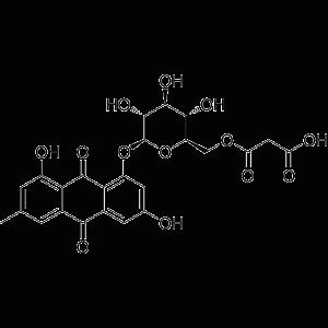 大黄素-8-O-(6'-甲基丙二酰)吡喃葡萄糖苷-凯途化工网