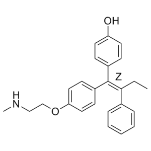 (Z)-4-羟基-N-去甲基他莫昔芬(异构体的混合物)-凯途化工网