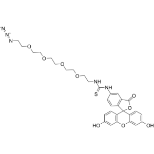 Fluorescein-thiourea-PEG4-azide-凯途化工网