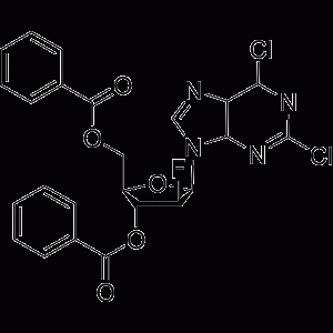 2,6-Dichloropurine-9-beta-D-(2'-deoxy-3',5'-di-O-benzoyl-2'-fluoro)arabinoriboside-凯途化工网