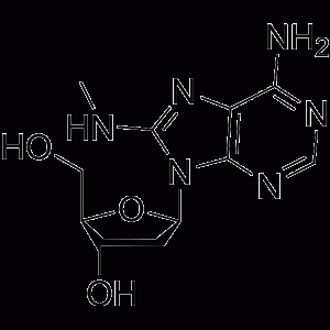 5-(6-amino-8-methylamino-purin-9-yl)-2-(hydroxymethyl)oxolan-3-ol-凯途化工网