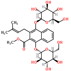 Methyl 1,4-bisglucosyloxy-3-prenyl-2-naphthoate-凯途化工网