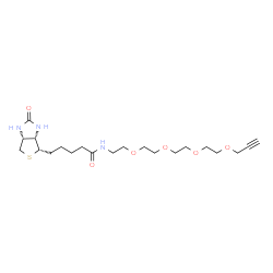 5-((3aS,4S,6aR)-2-氧代六氢-1H-噻吩并[3,4-d]咪唑-4-基)-N-(3,6,9,12-四氧杂十五烷-14-炔-1-基)戊酰胺-凯途化工网