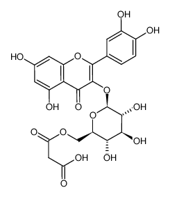 Quercetin 3-O-(6''-O-malonyl)-β-D-glucoside-凯途化工网