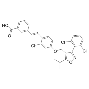 3-(2,6-二氯苯基)-4-(3'-羧基-2-氯二苯乙烯-4-基)氧甲基-5-异丙基异恶唑-凯途化工网