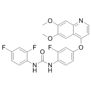 N-(2,4-二氟苯基)-N'-[4-[(6,7-二甲氧基-4-喹啉基)氧基]-2-氟苯基]脲-凯途化工网