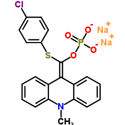 9-(4'-氯苯硫代磷酰氧亚甲基)-10-甲基-9,10-二氢化吖啶二钠盐-凯途化工网