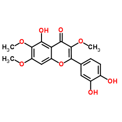 猫眼草酚D； 5,3',4'-三羟基-3,6,7-三甲氧基黄酮-凯途化工网