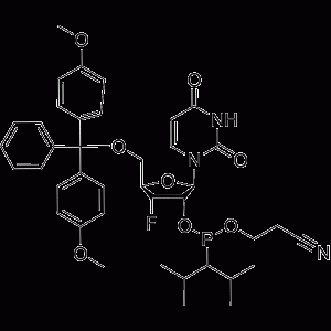 3'-Deoxy-5'-O-(4,4'-dimethoxytrityl)-3'-fluoro uridine-2'-CED-phosphoramidite-凯途化工网