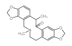 Bis[1,3]benzodioxolo[4,5-c:5',6'-g]azecin-13(5H)- one,4,6,7,14-tetrahydro-5,14-dimethyl--凯途化工网