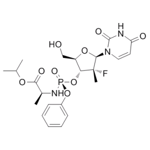 N-[[P(S),2'R]-2'-脱氧-2'-氟-2'-甲基-P-苯基-3'-尿苷酰基]-L-丙氨酸异丙酯-凯途化工网