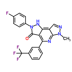 2-(4-氟苯基)-6-甲基-4-(3-(三氟甲基)苯基)-1,2-二氢二吡唑并[3,4-b:3',4'-d]吡啶-3(6H)-酮-凯途化工网