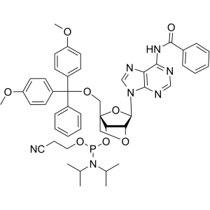 N6-苯甲酰-5'-O-(4,4'-二甲氧基三苯基)-2'-O-4'-C-锁定腺苷-3-氰基乙基磷酰胺-凯途化工网