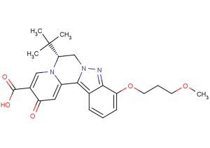 2H-Pyrido[2',1':3,4]pyrazino[1,2-b]indazole-3-carboxylic acid, 6-(1,1-dimethylethyl)-6,7-dihydro-10-(3-methoxypropoxy)-2-oxo-, (6R)--凯途化工网